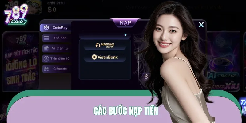 Hướng dẫn nạp vốn vào ví cược an toàn và cực nhanh
