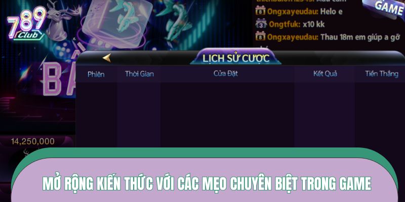 Mở rộng kiến thức với các mẹo chuyên biệt trong game